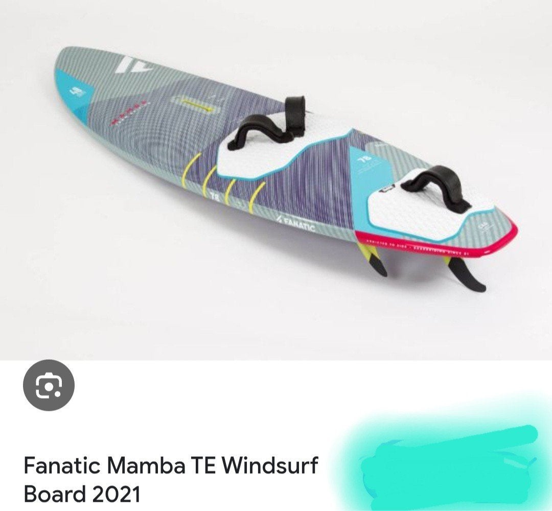 Fanatic Mamba TE Windsurf Board 2021 - 104 liter, Met voetbanden, Minder dan 250 cm, Fanatic, Ophalen of Verzenden