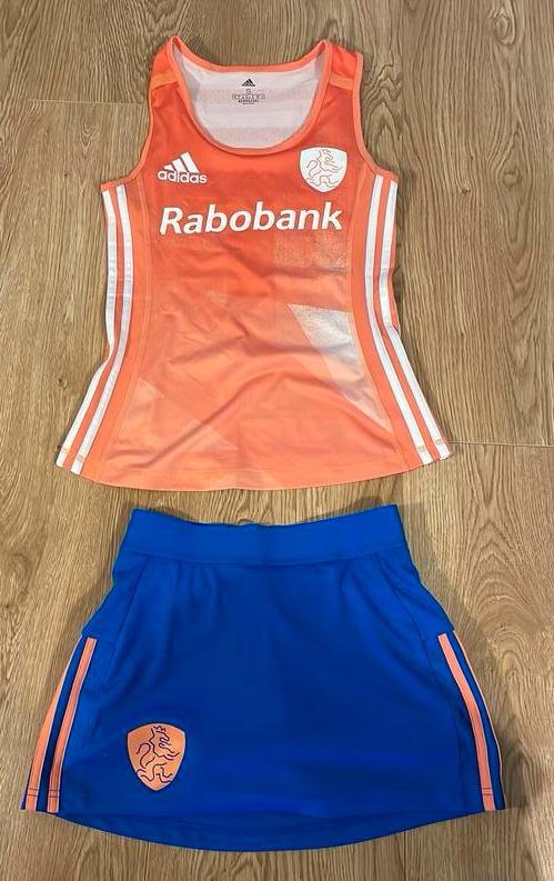 Dames / meiden S nederlands elftal hockey rokje tanktop, Ophalen of Verzenden, Gebruikt, Kleding