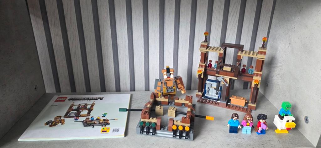 Minecraft movie lego set, Ophalen of Verzenden, Zo goed als nieuw