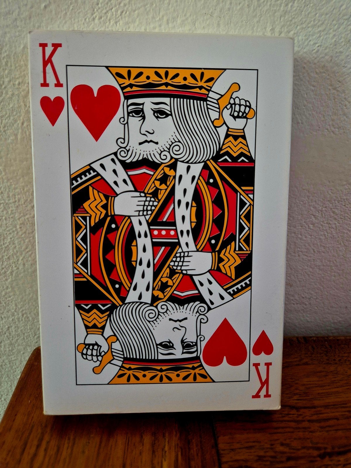 XXL Speelkaarten Flying Tiger (19 x 12,5 cm) - Reuzenformaat, Ophalen of Verzenden, Zo goed als nieuw, Speelkaart(en)