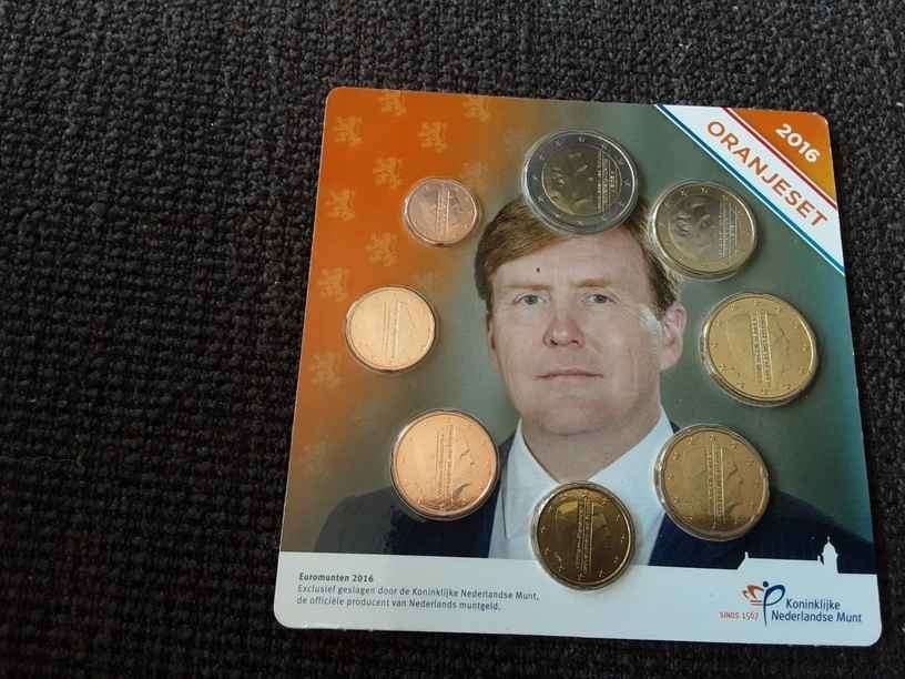 Muntenset, oranjeset 2016, Ophalen of Verzenden, Koningin Beatrix, Overige waardes, Setje