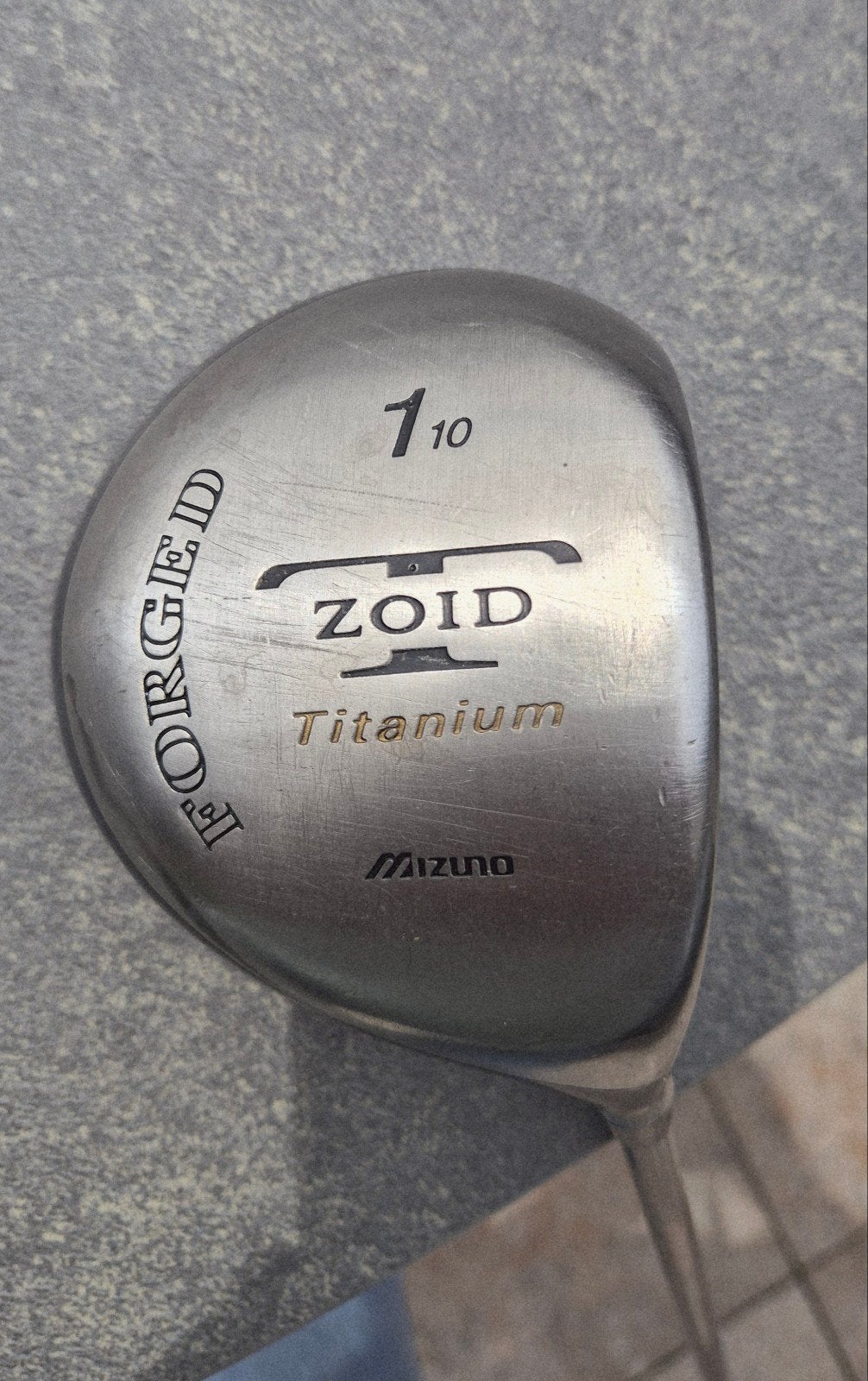 Mizuno T-zoid driver 10⁰ met sok, Ophalen, Club, Mizuno