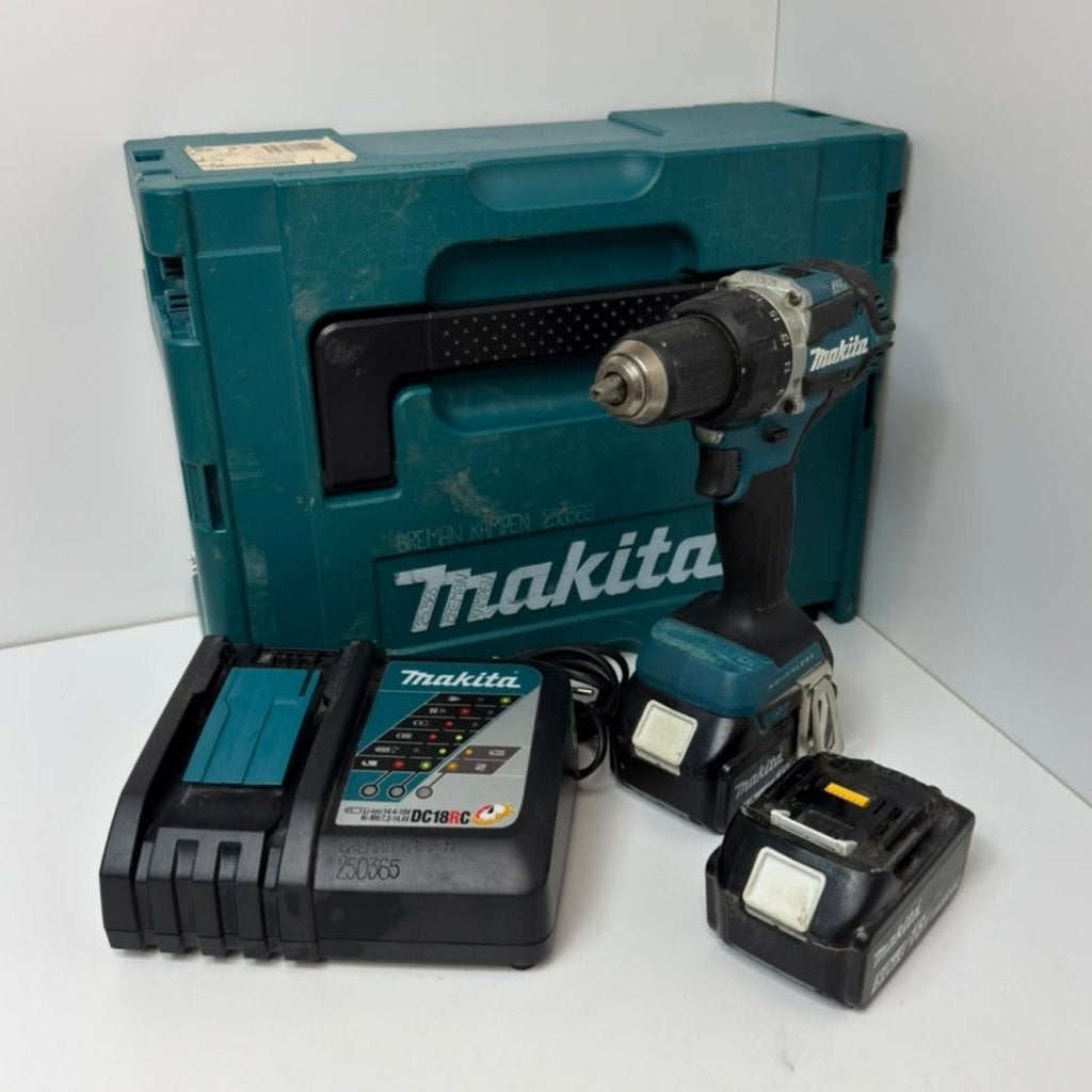 Foto 2 van Makita DDF484ZJ Accuboormachine 2x18v 5.0ah | Gebruikt