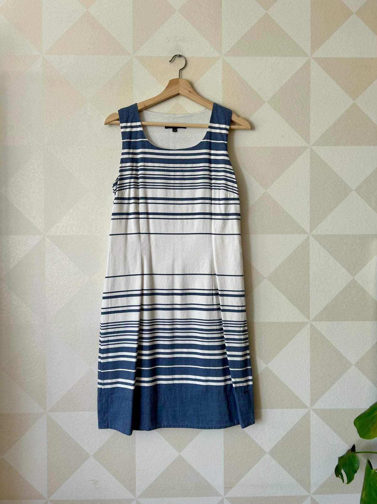 McGregor jurk blauw wit M/38 zgan, Kleding | Dames, Maat 38/40 (M), McGregor, Blauw, Ophalen of Verzenden