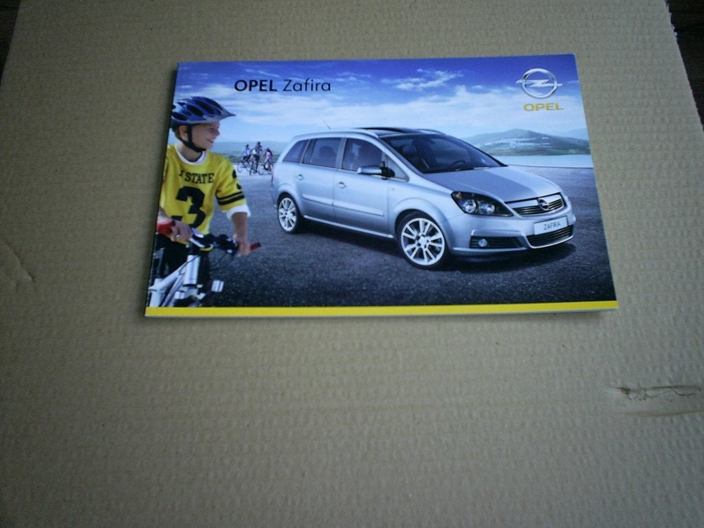 Opel Zafira 1 / 2007 44 pag., Verzenden, Zo goed als nieuw, Opel
