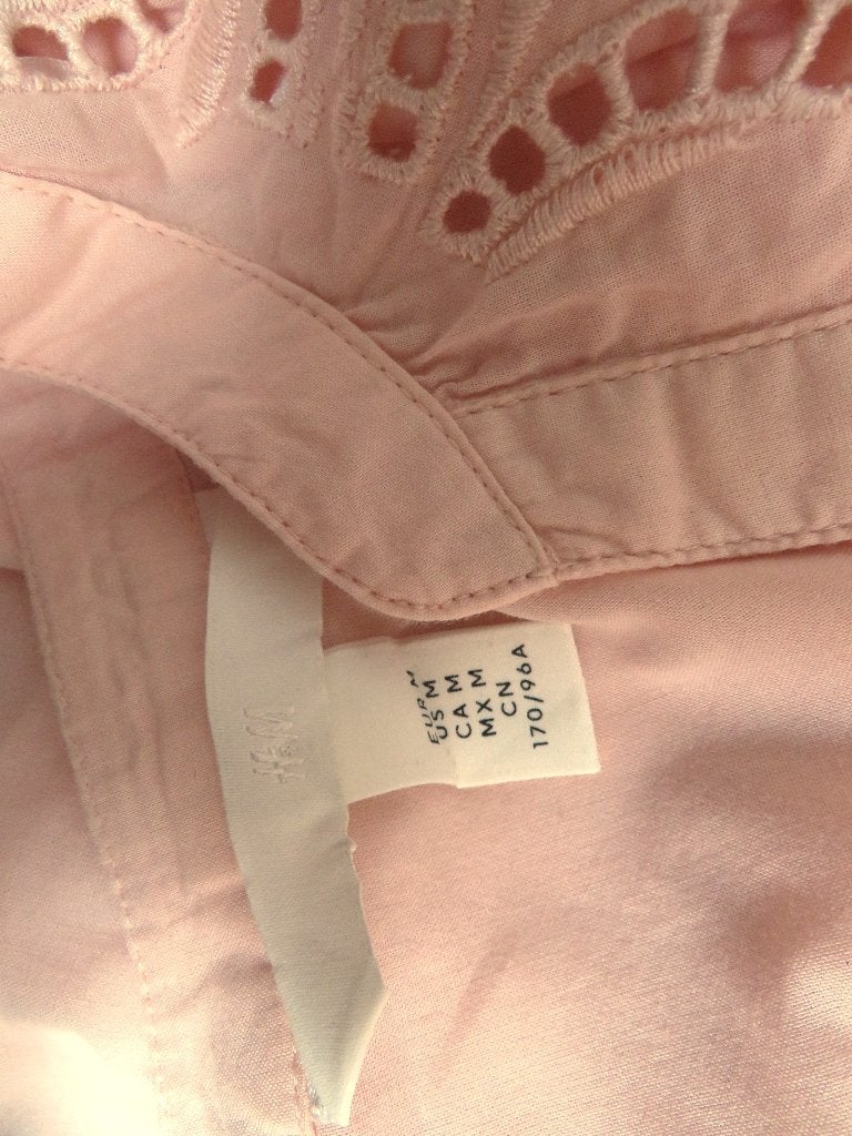 B41 H&M aparte nieuwe blouse roze M 38/40, Maat 38/40 (M), H&M, Nieuw, Ophalen of Verzenden