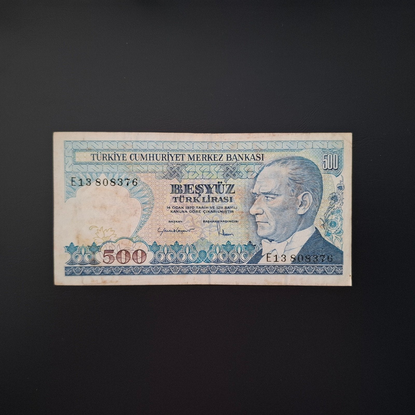 500 lira Turkije #055, Verzenden, Overige landen, Los biljet