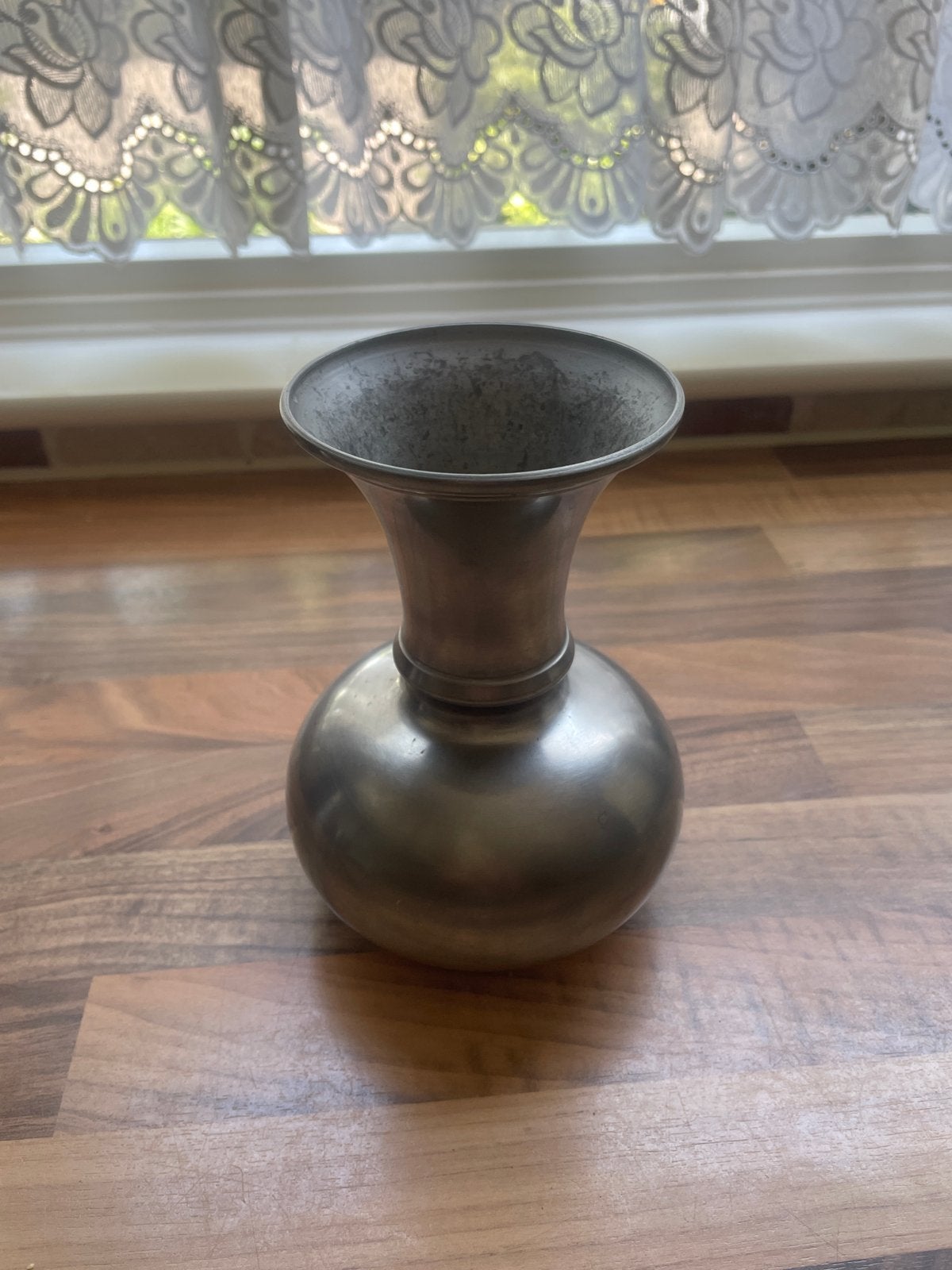Vintage tinnen vaas - 94%tin, Ophalen