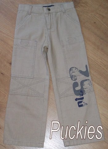 Maat 116 Bruine Pirouette broek NIEUW (6511), Kinderen en Baby's, Kinderkleding | Maat 116, Broek, Nieuw, Ophalen of Verzenden