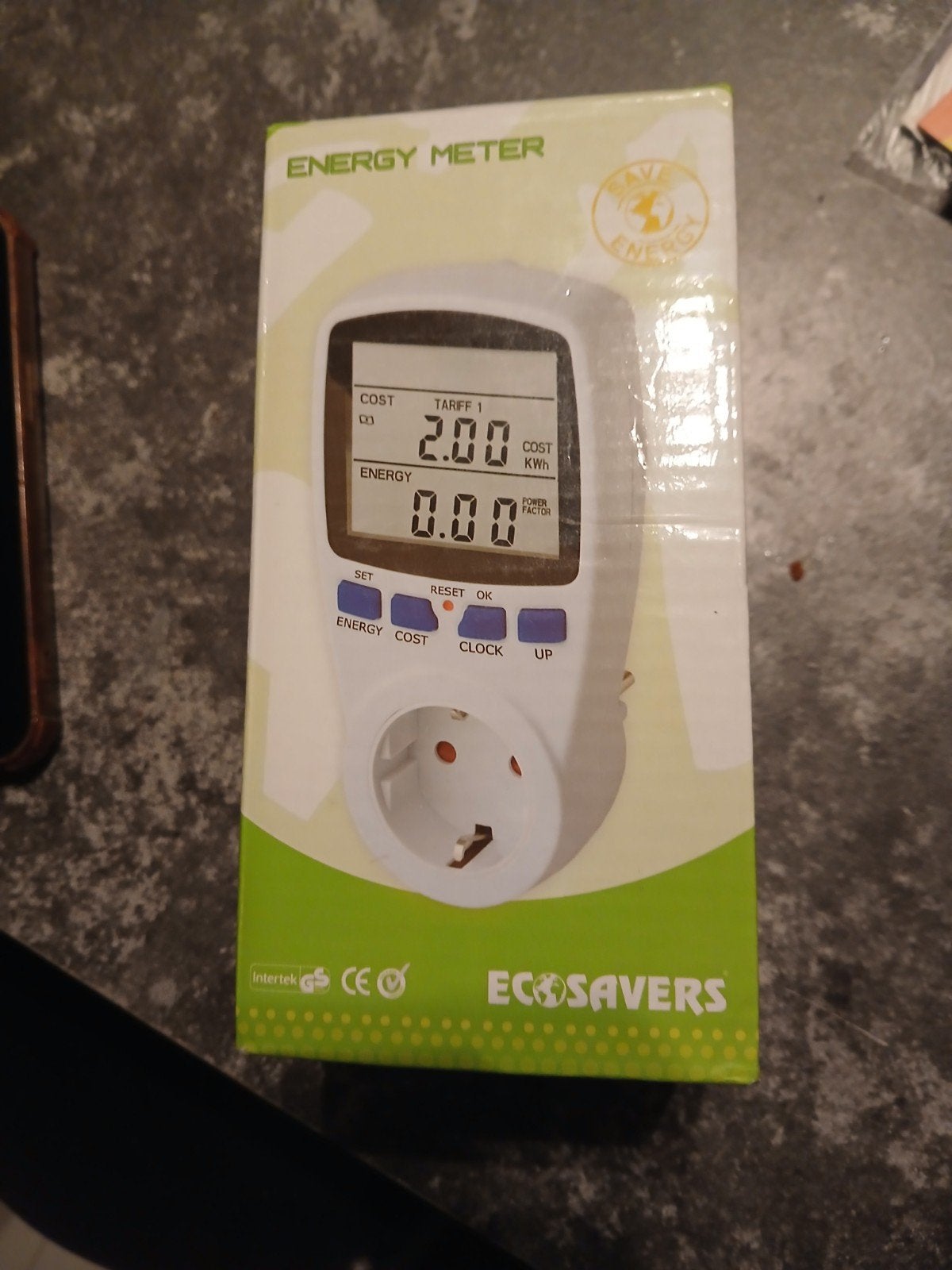 Ecosavers Energiemeter - Meet uw energieverbruik, Ophalen of Verzenden, Nieuw, Elektriciteit