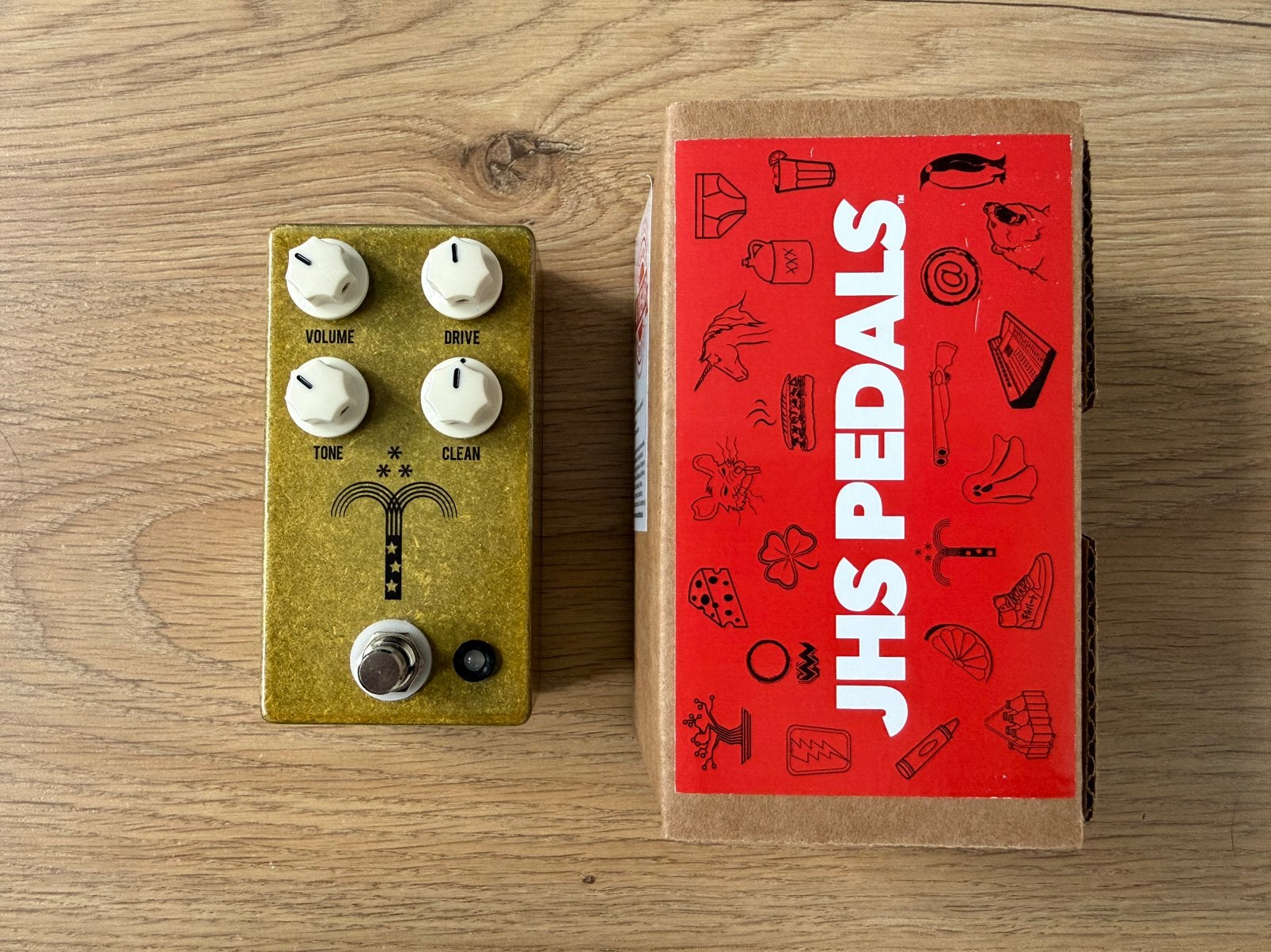 JHS Morning Glory Clean Overdrive in perfecte staat, Muziek en Instrumenten, Effecten, Ophalen of Verzenden, Zo goed als nieuw