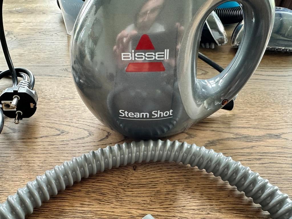 Bissell Steam Shot met accessoires - Handstoomreiniger, Ophalen of Verzenden, Gebruikt, Stoomreiniger