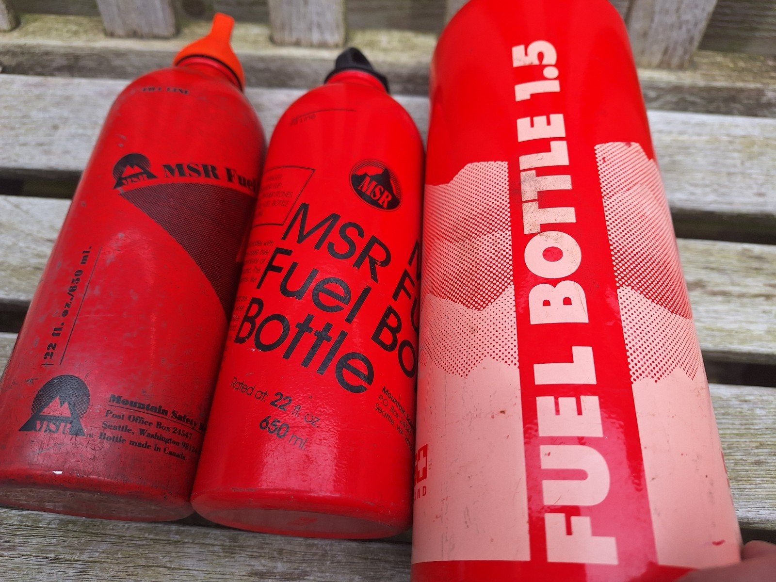 Msr sigg trangia brandstofflessen benzine, Ophalen