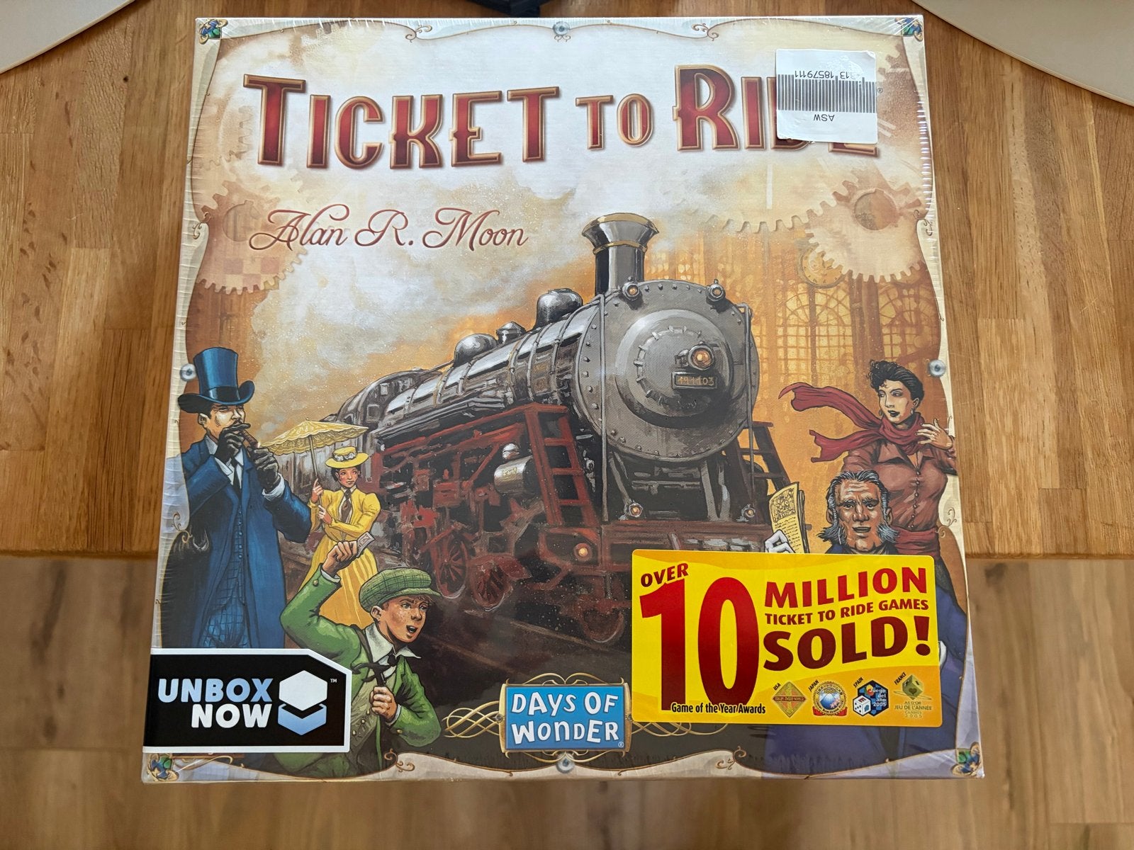 Ticket to Ride Bordspel - Nieuw in Verpakking, Vijf spelers of meer, Ophalen of Verzenden, Nieuw