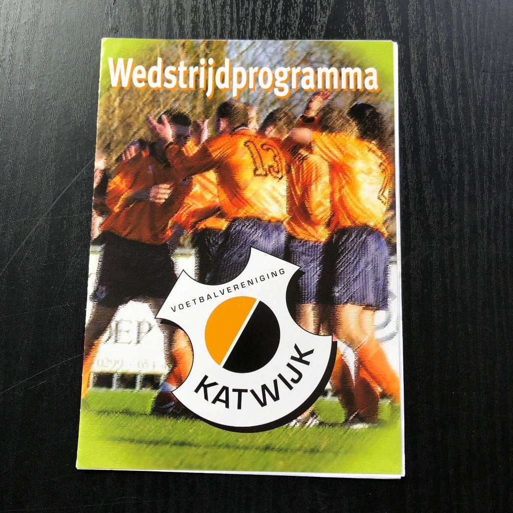 ⚽ Programma oefenduel Katwijk - Feyenoord 2006 ⚽, Verzamelen, Sportartikelen en Voetbal, Ophalen of Verzenden, Zo goed als nieuw