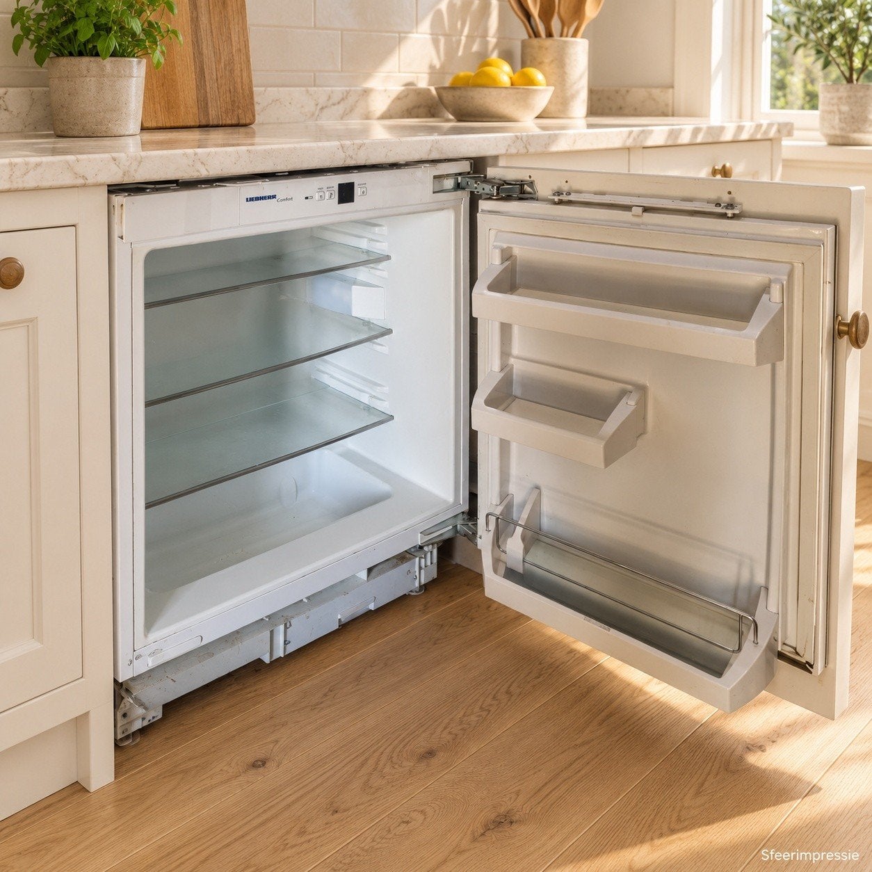 Luxe Liebherr UIK 1620 Inbouwkoelkast 137L 60 cm nis koelkas, Ophalen, Minder dan 85 cm, 100 tot 150 liter, Energieklasse A of zuiniger