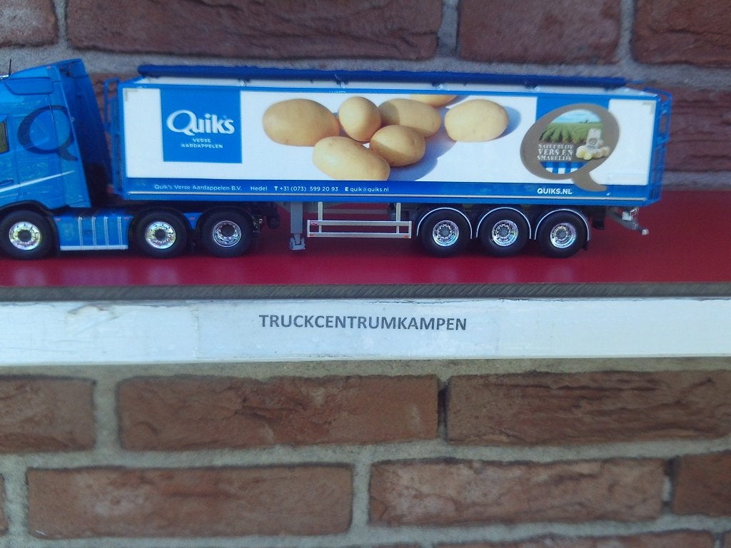 Tekno  Volvo  FH4  van  Quiks  Aardappelhandel.