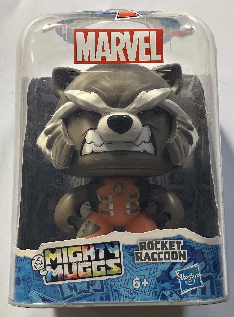Marvel 08 mighty muggs rocket racoon in de ovp van hasbro, Ophalen, Nieuw