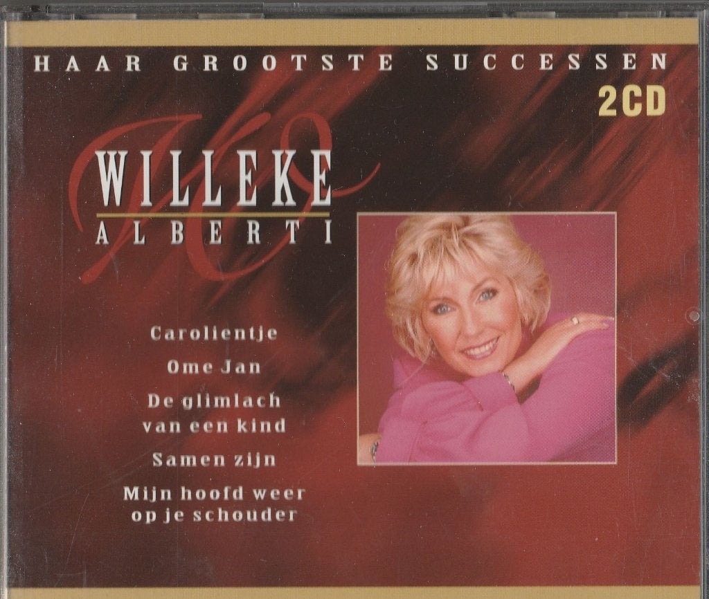 CD Willeke Alberti, 't Komt allemaal goed Haar grootste hits, Ophalen of Verzenden, Zo goed als nieuw, Levenslied of Smartlap