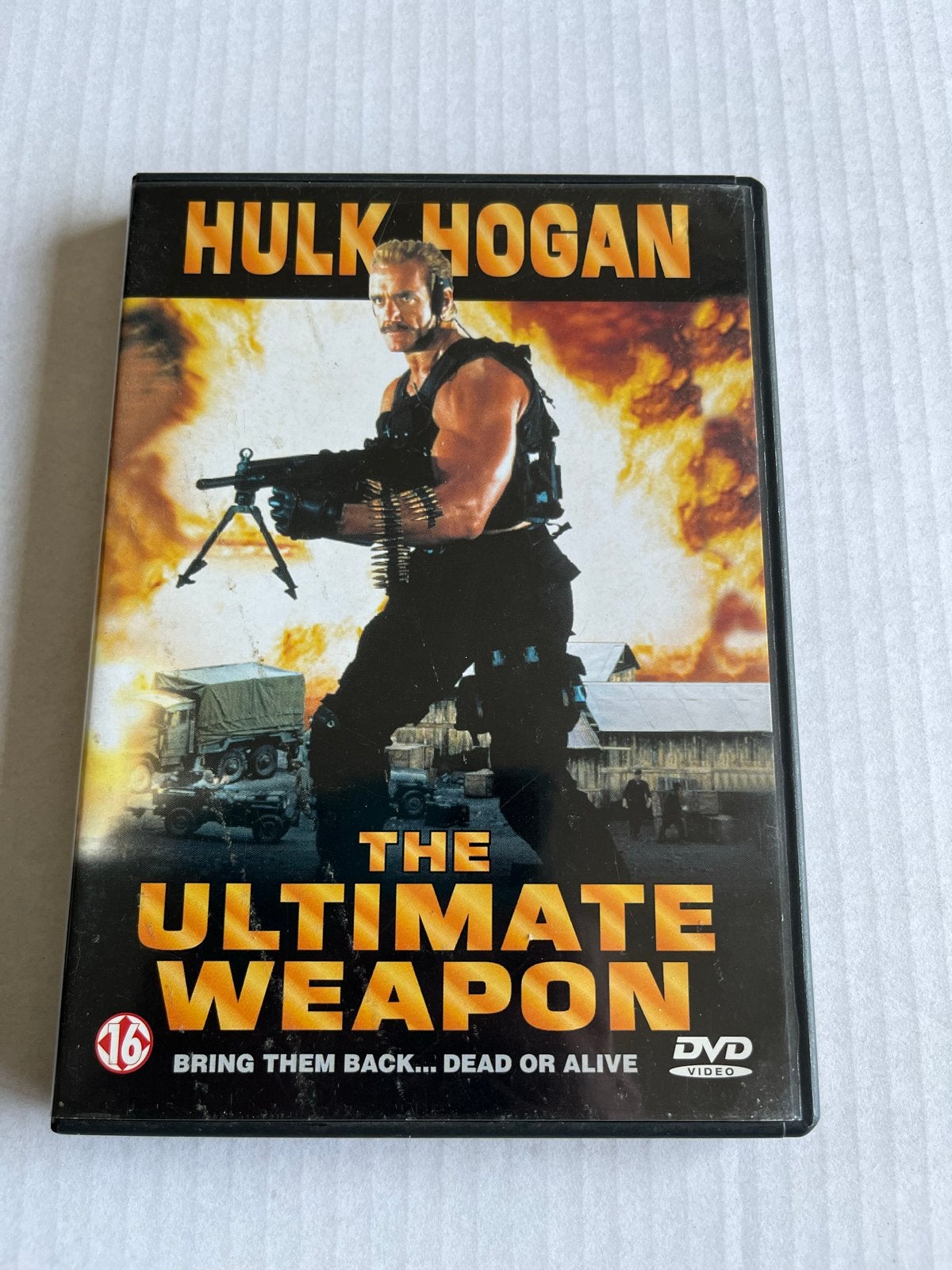 The Ultimate Weapon DVD -  Hulk Hogan, Vanaf 16 jaar, Ophalen of Verzenden, Gebruikt, Actiethriller