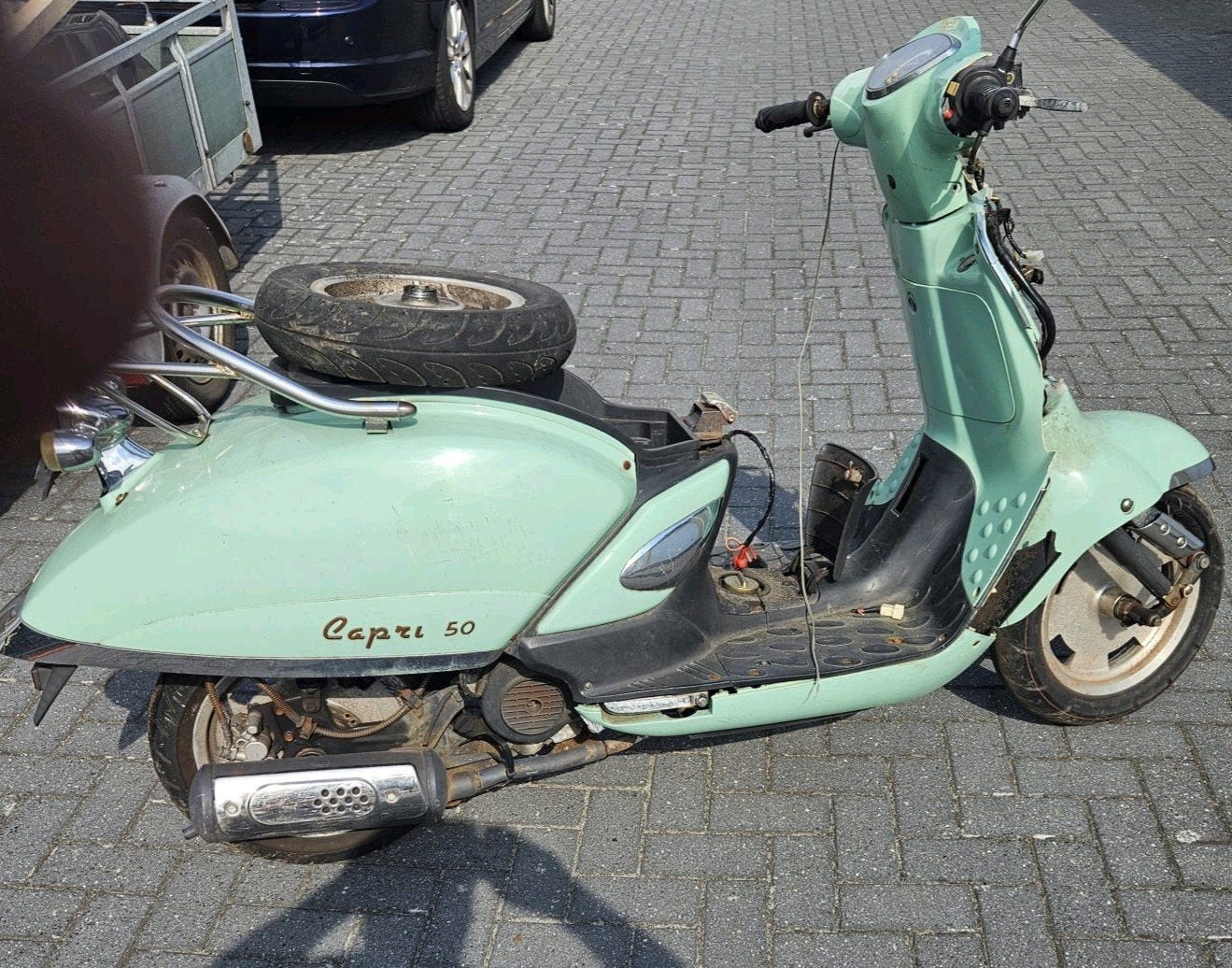 Tauris Capri 50 12"  sloop scooter voor onderdelen, Ophalen, Gebruikt