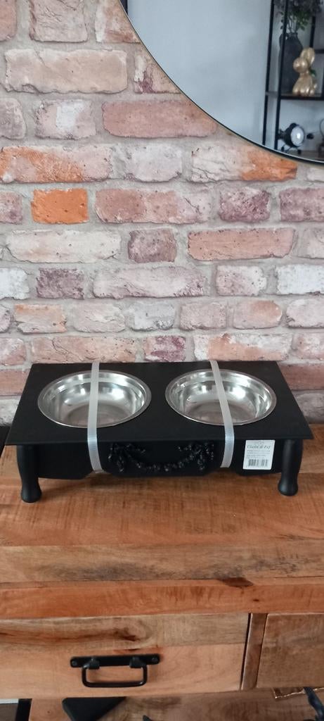Clayre&Eef:Grote 41cm Hond of Kat Voerbakken♥️NIEUW♥️, Dieren en Toebehoren, Clayre&Eef, 1446dt, Nieuw, Ophalen of Verzenden