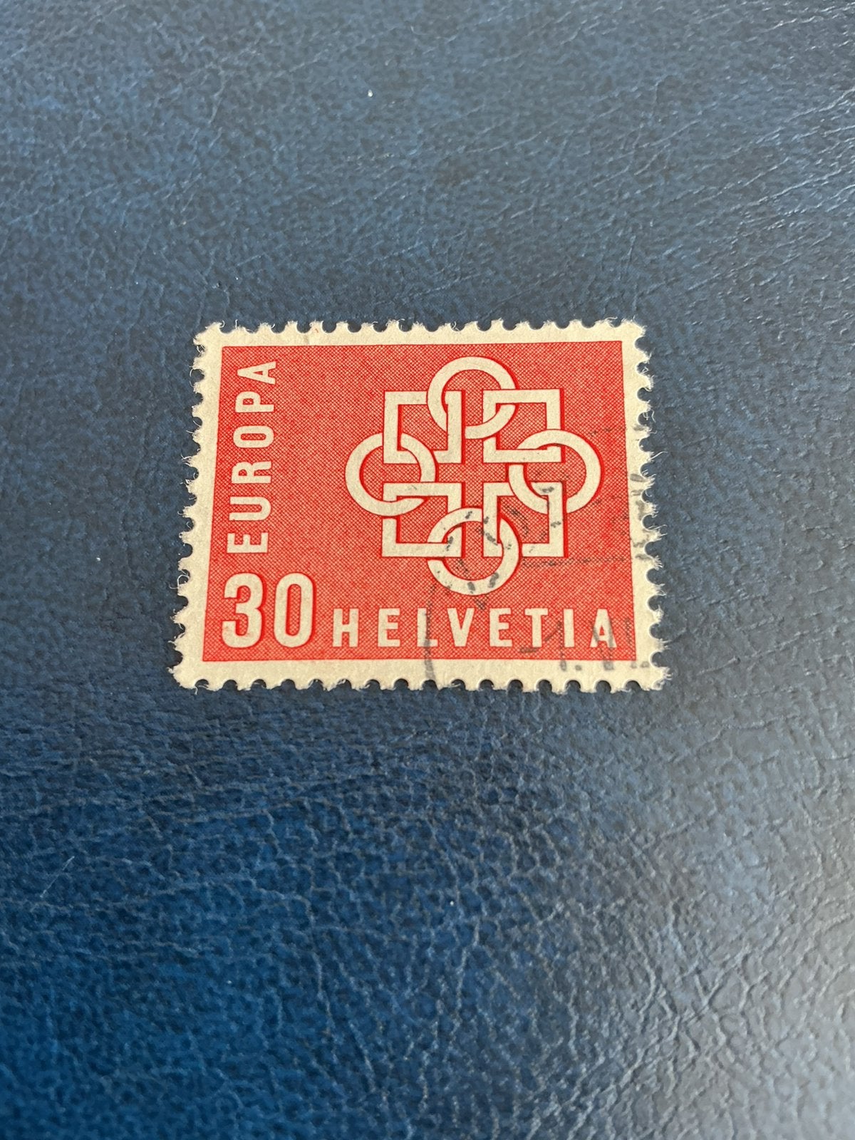 Helvetia CEPT, Verzenden, Gestempeld