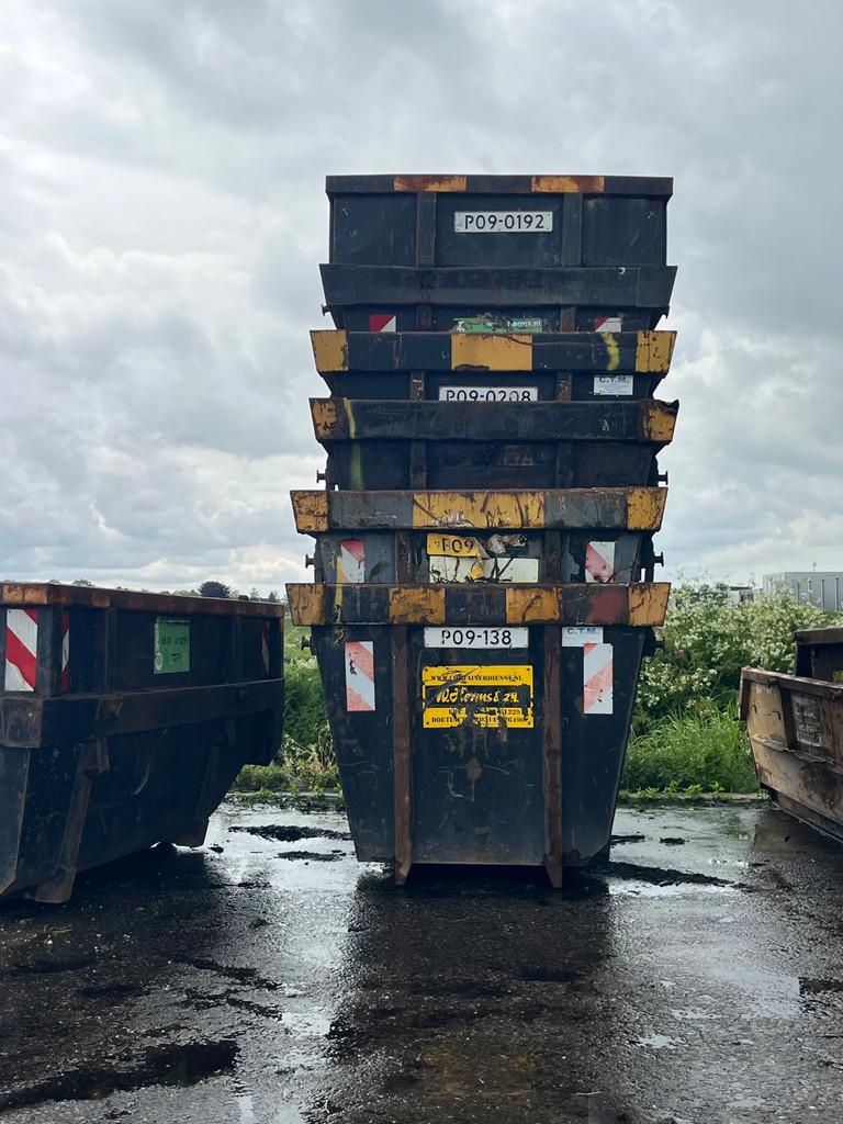 Fornhese Portaalarm afzetcontainers gebruikte 6/9/10 m3 open
