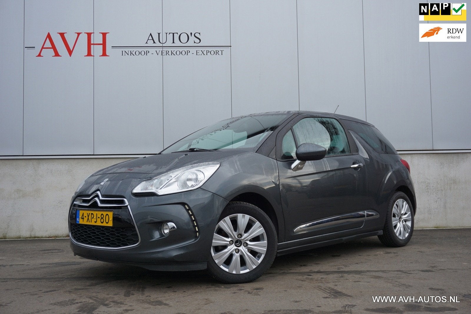 Citroen DS3 1.2 PureTech So Chic, Voorwielaandrijving, Euro 5, Stof, Gebruikt