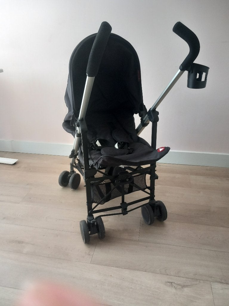 Topmark paraplu buggy voor-achterwaarts babynestje adapters, Ophalen, Zo goed als nieuw, Overige merken, Verstelbare rugleuning