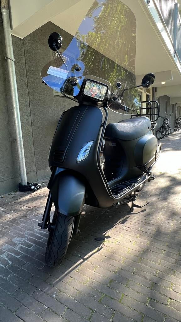 BTC Snorscooter Blauw kenteken lage km, Overige merken, Ophalen of Verzenden, Zo goed als nieuw, Benzine