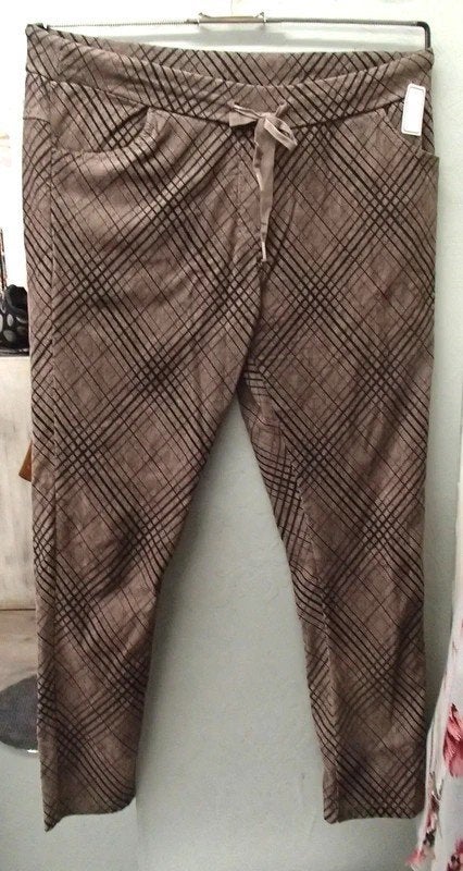 NORAH BROEK MT 44 STRETCH, Bruin, Maat 42/44 (L), Ophalen of Verzenden, Zo goed als nieuw