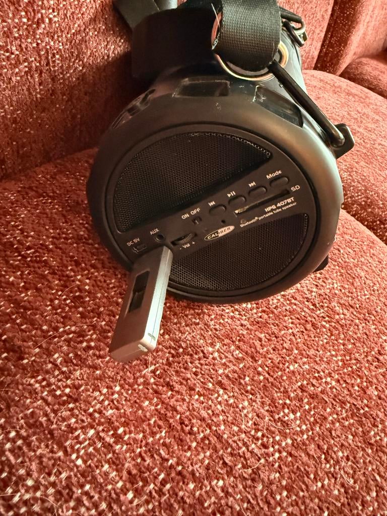 Caliber HPS407BT Draagbare Bluetooth Speaker, Overige merken, Gebruikt, Overige typen, Ophalen of Verzenden