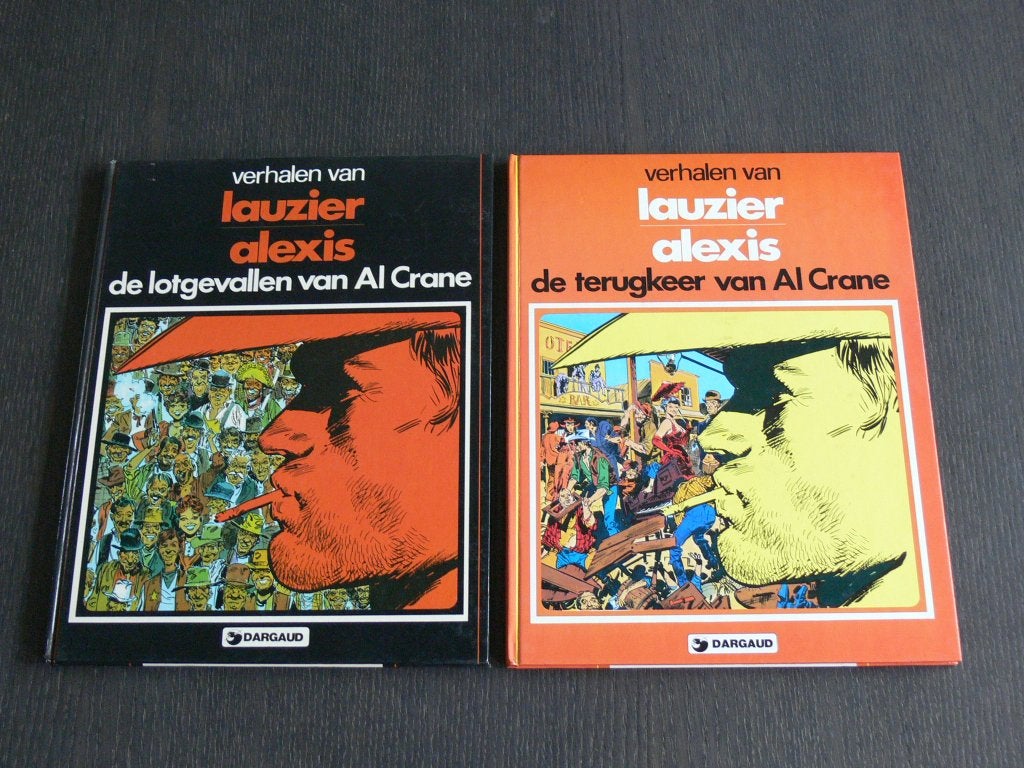 Verhalen van Lauzier Alexis - 2 delen Al Crane, Meerdere stripboeken, Ophalen of Verzenden, Zo goed als nieuw