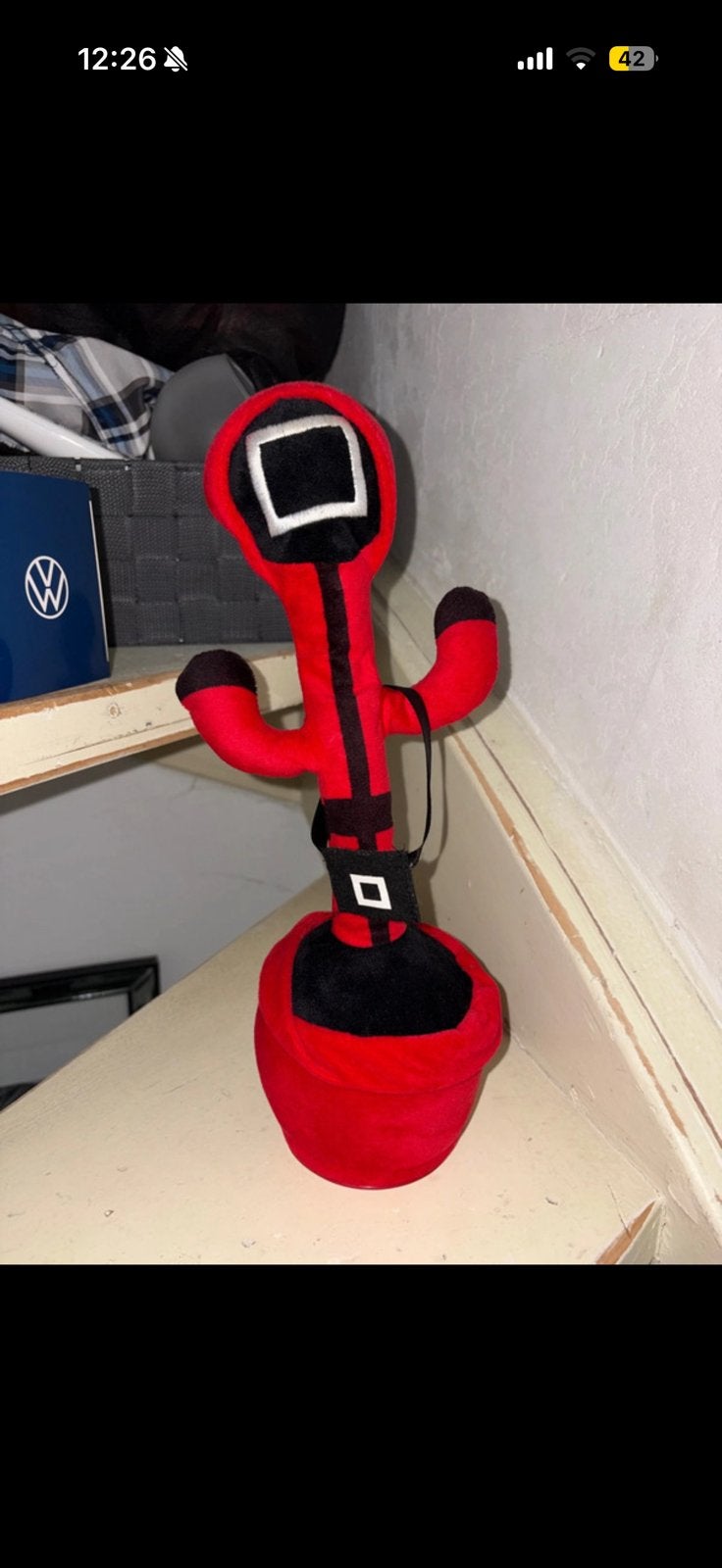 Squidgame pop dansend en spraakopname, Ophalen of Verzenden, Zo goed als nieuw