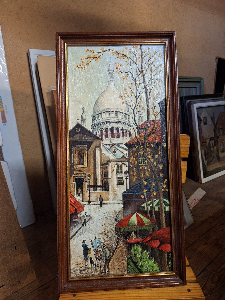 Schilderij, Ophalen of Verzenden, Olieverf, Klassiek, Gesigneerd
