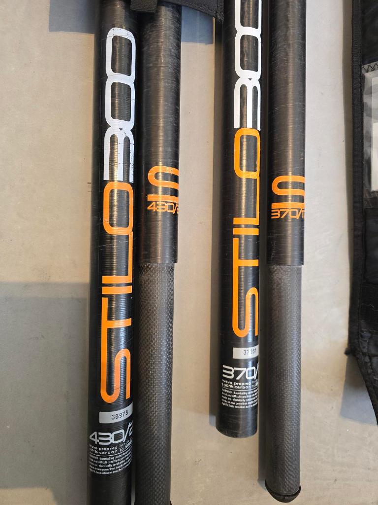 MAVERX stilo 300 RDM masten 100% carbon (Constant Curve), Watersport en Boten, Windsurfen, Ophalen, Gebruikt, Mast, 7 m² of meer