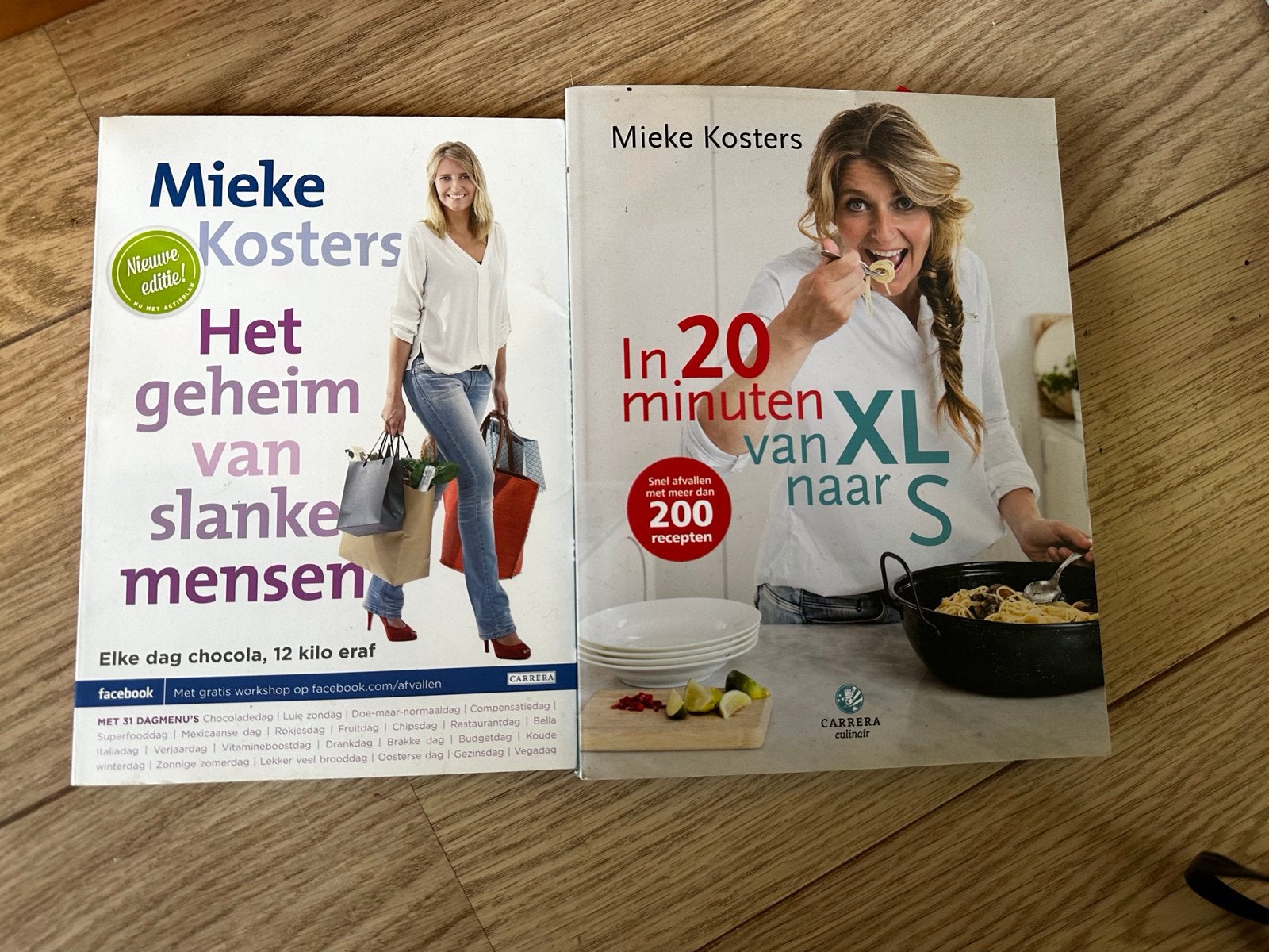 Mieke Kosters: kookboeken Het geheim van … & In 20 minuten …, Ophalen of Verzenden, Gelezen, Dieet en Voeding