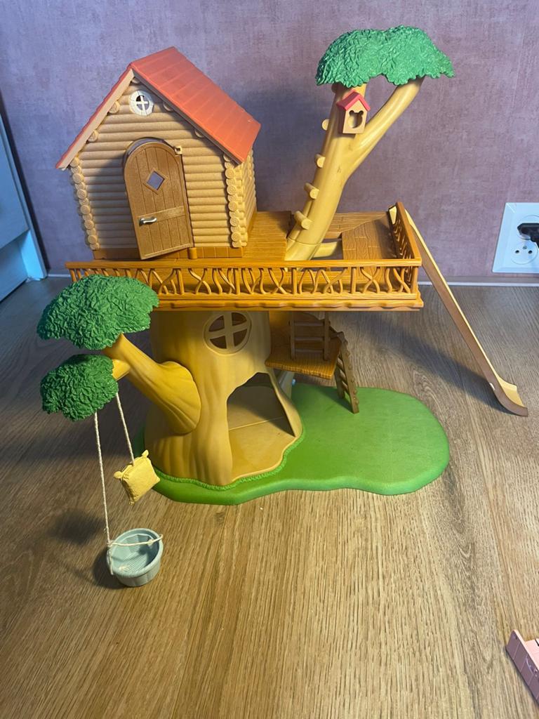 Sylvanian families grote boomhut, Ophalen of Verzenden, Zo goed als nieuw, Jongen of Meisje