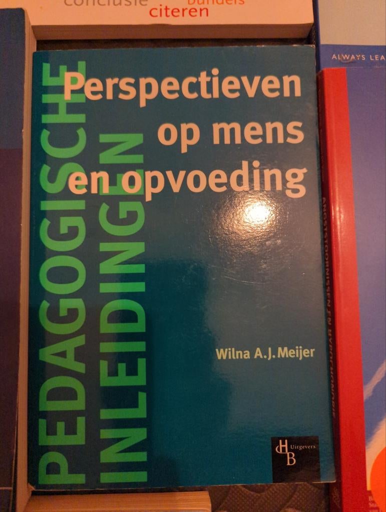 Perspectieven op mens en opvoeding - Wilna A.J. Meijer, Gelezen, Gamma, Wilna A.J. Meijer, HBO