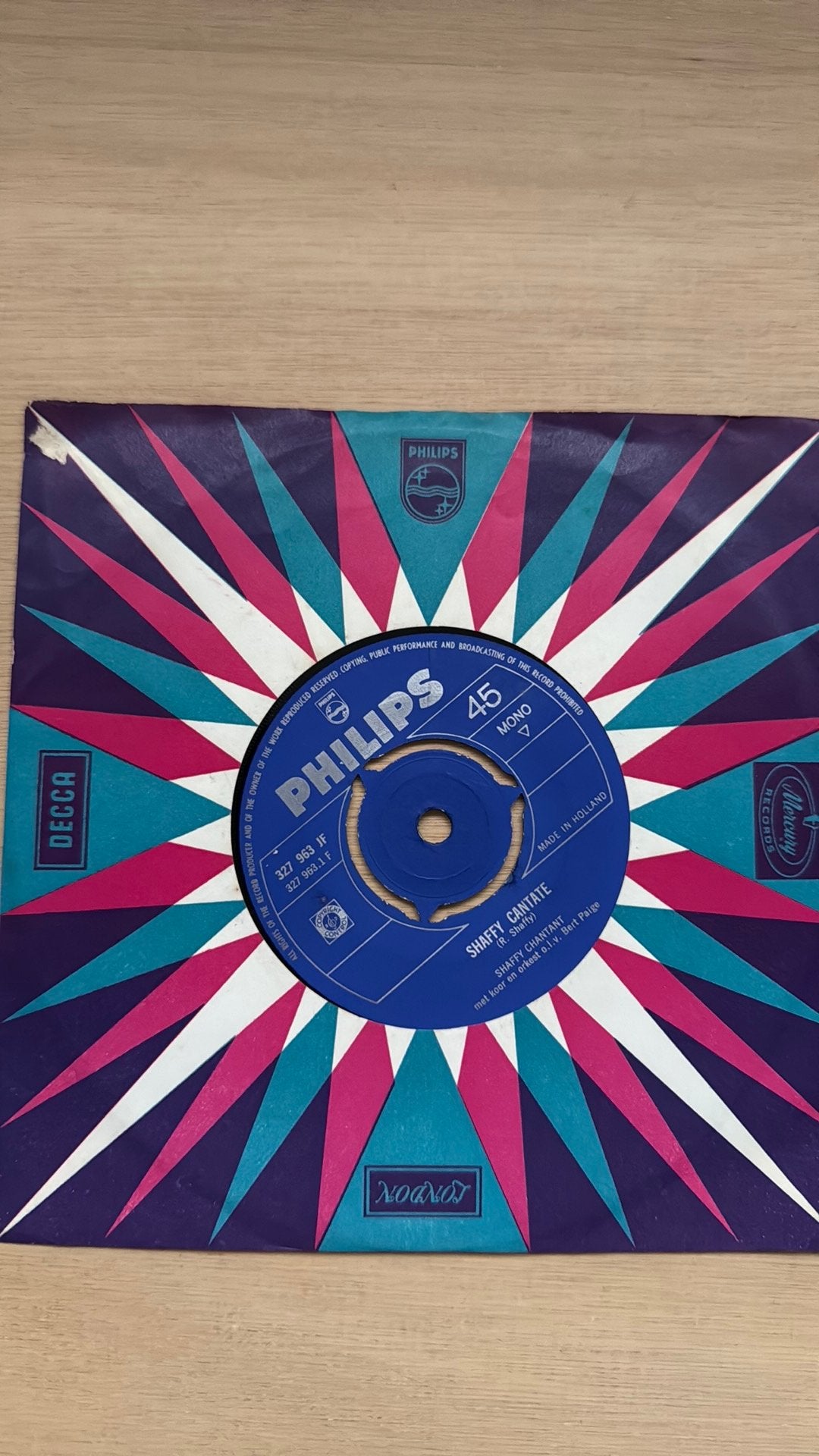 Ramses Shaffy - Shaffy Cantate / Marije 7”, Ophalen of Verzenden, Gebruikt, Nederlandstalig