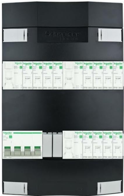 Nieuwe Schneider Electric Meterkast 12 groepen 3 fase, Ophalen of Verzenden, Nieuw, Overige typen