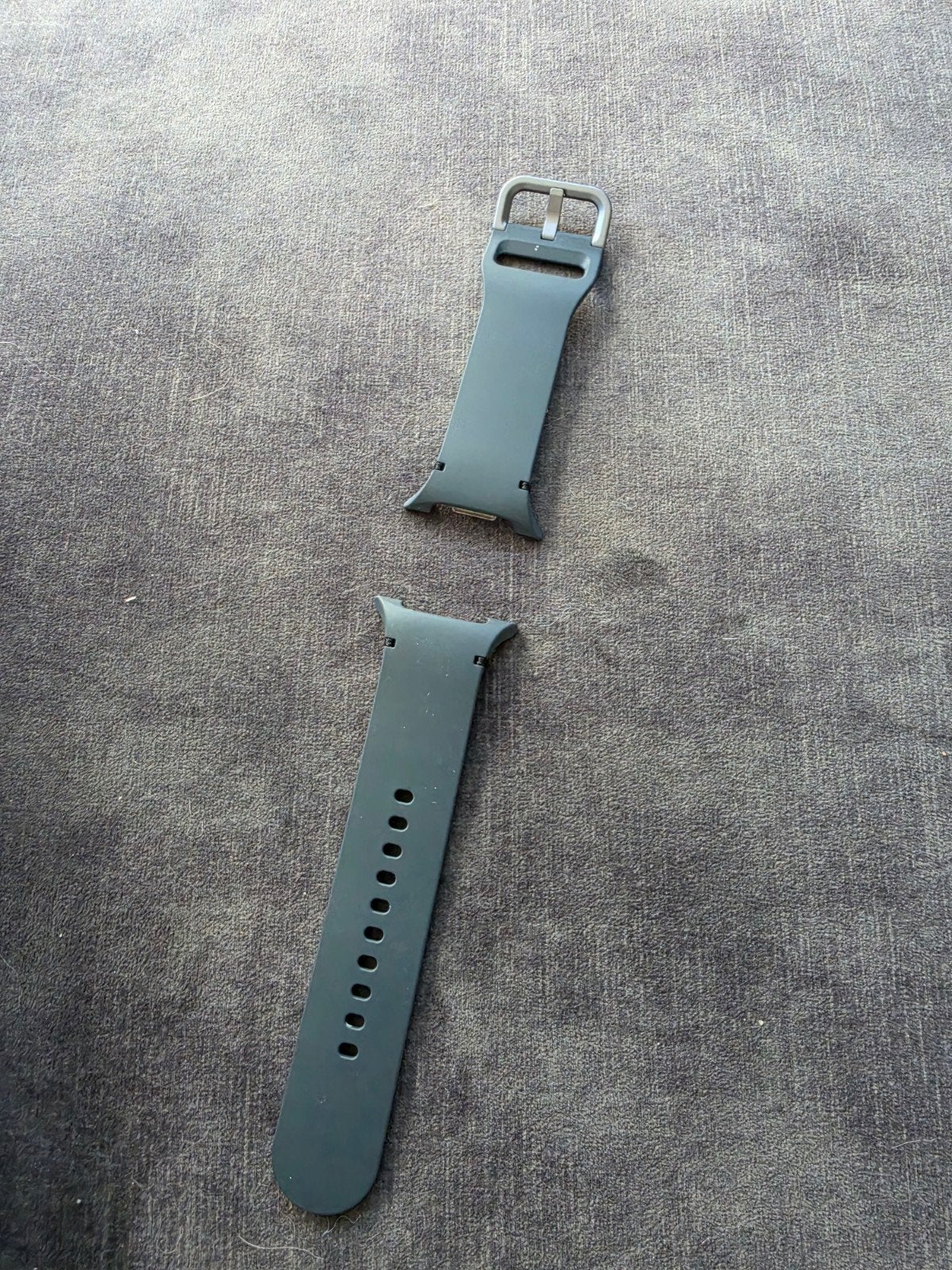 Samsung Galaxy watch 8 bandje, Ophalen of Verzenden, Nieuw, Grijs, Android