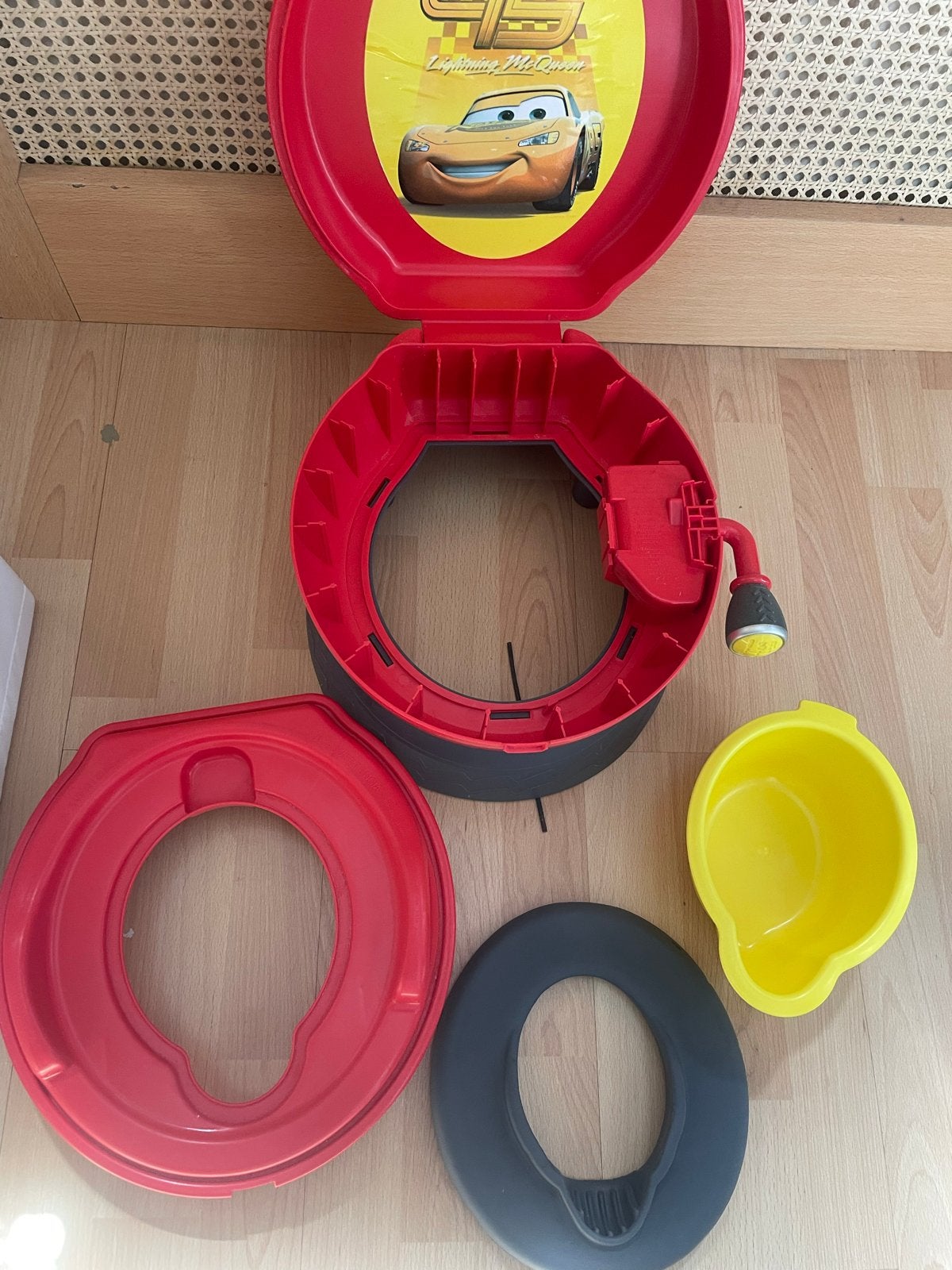 Cars Lightning McQueen Potje/Toilettrainer, Ophalen of Verzenden, Zo goed als nieuw