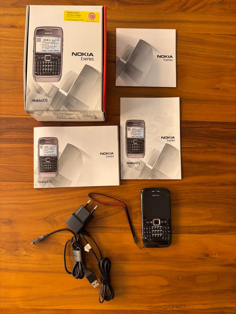 Nokia E71, Ophalen of Verzenden, Zwart