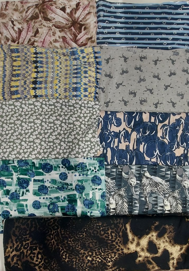 Tricot assortiment 18,4m, 120 cm of meer, Nieuw, Ophalen of Verzenden, Katoen