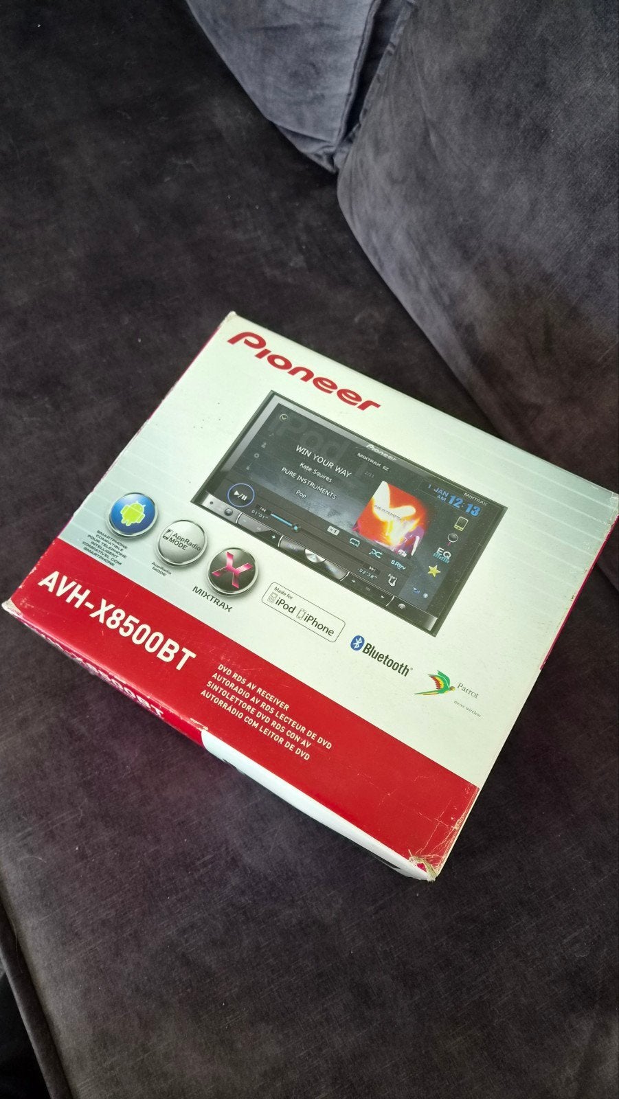 Pioneer AVH-X8500BT Autoradio met 7 inch tochscreen, Ophalen of Verzenden, Zo goed als nieuw