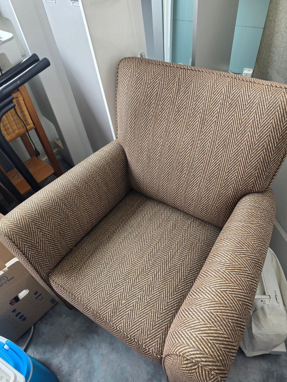 Gebruikte stoel in zeer nette staat, Huis en Inrichting, Stoelen, Gebruikt, Bruin, Ophalen of Verzenden, Eén