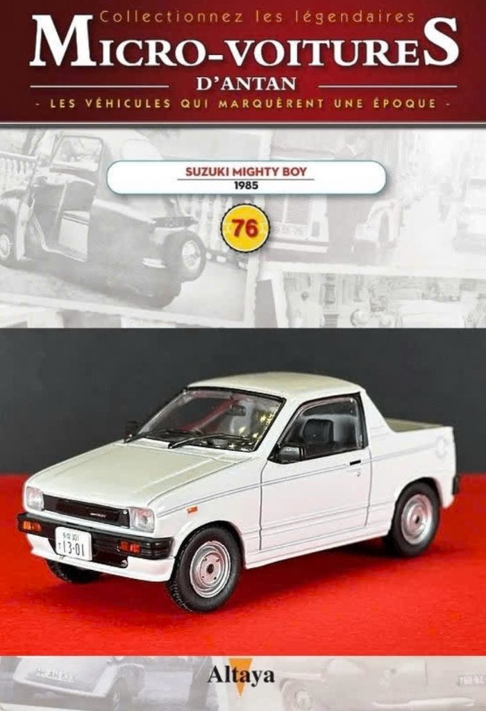 Suzuki Mighty Boy 1985 schaal 1/43 MICRO d'antan auto's # 76, Verzenden, Nieuw, Auto, Overige merken