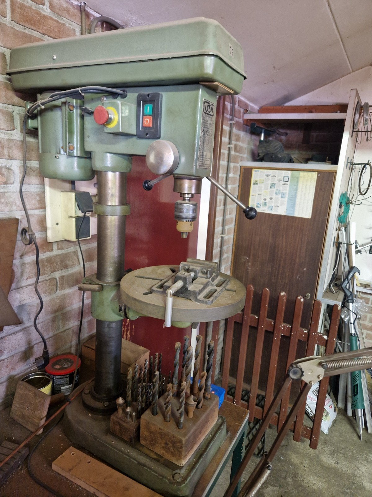 Kolomboormachine UWM16, Ophalen, Gebruikt, Kolomboormachine